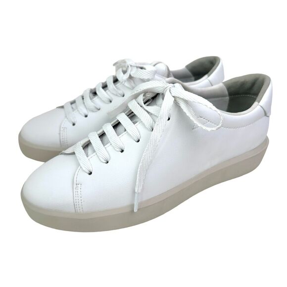Everlane Shoes - Everlane The ReLeather® Tennis Sneaker NWOB Womens 6 White Athleisure Shoes